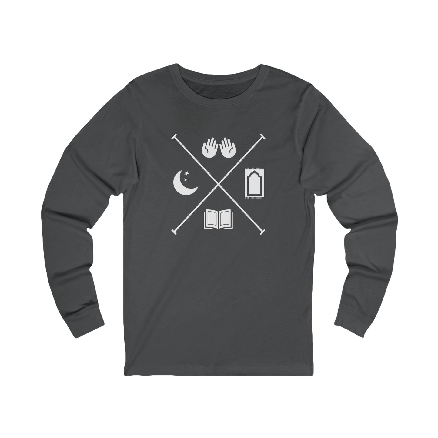 Muslim X Icon - Unisex Jersey Long Sleeve Tee